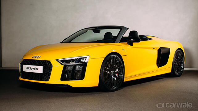 Audi R8 Spyder launched in the UK
