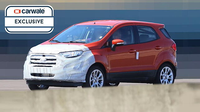 2017 Ford EcoSport test mule spotted